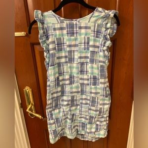 Girls Vineyard Vines patchwork dress
